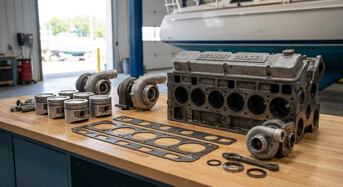 Detroit 8V92 Marine Engine Parts: 2026 Repower Verdict - Nationwide Diesel Engine Sales