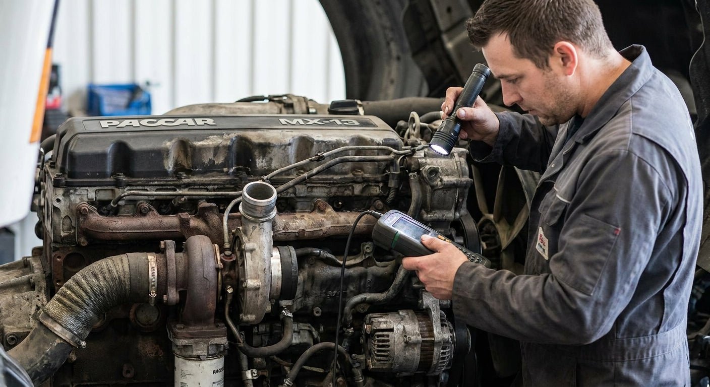 How to Inspect a Used PACCAR MX-13 Engine (2026) - Nationwide Diesel Engine Sales