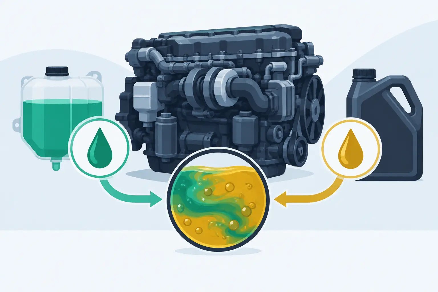 Can Coolant Contaminate Engine Oil in a Diesel? - Nationwide Diesel Engine Sales