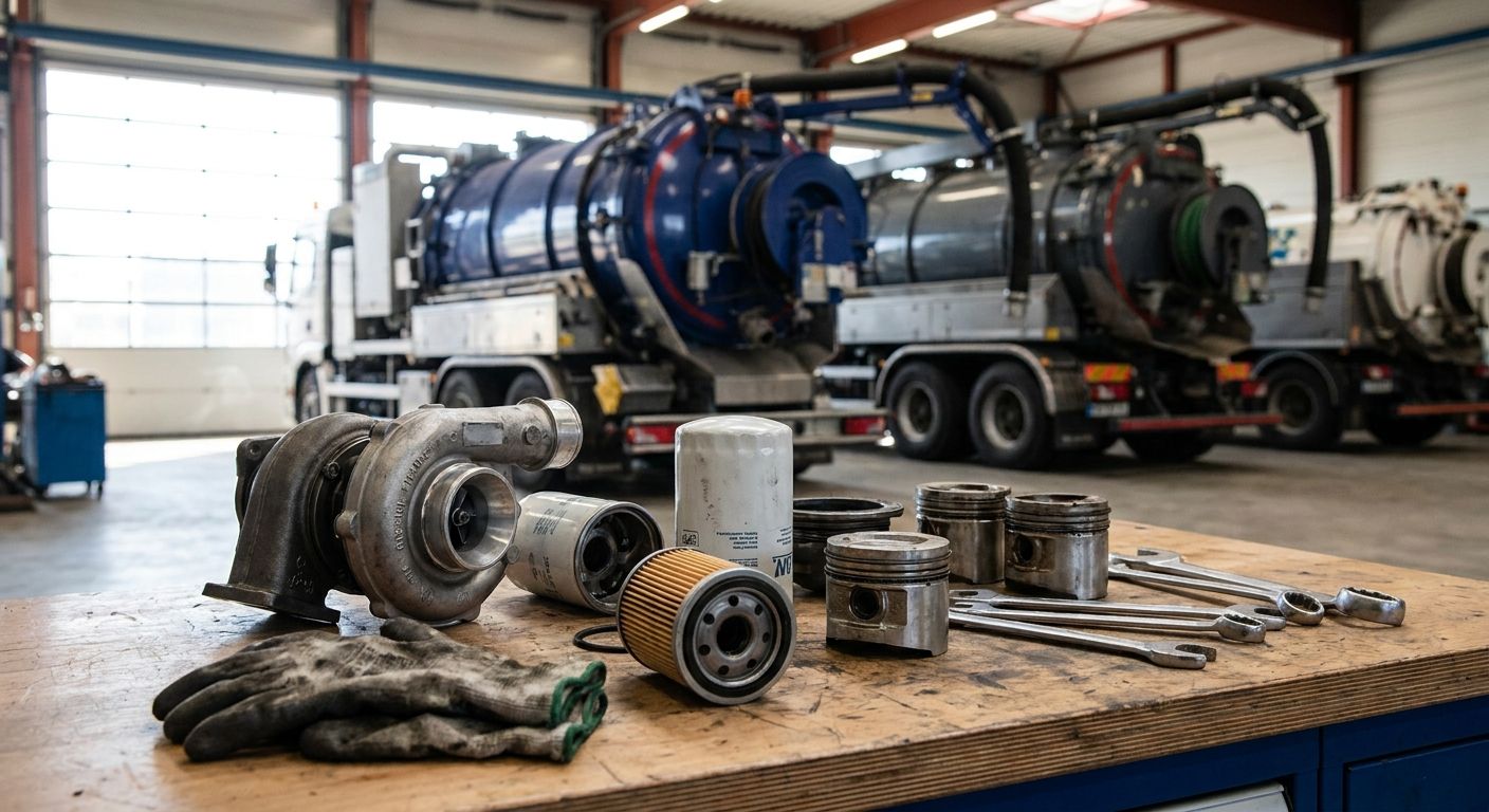 Diesel Engine Parts for Vacuum Trucks: 2026 Guide - Nationwide Diesel Engine Sales