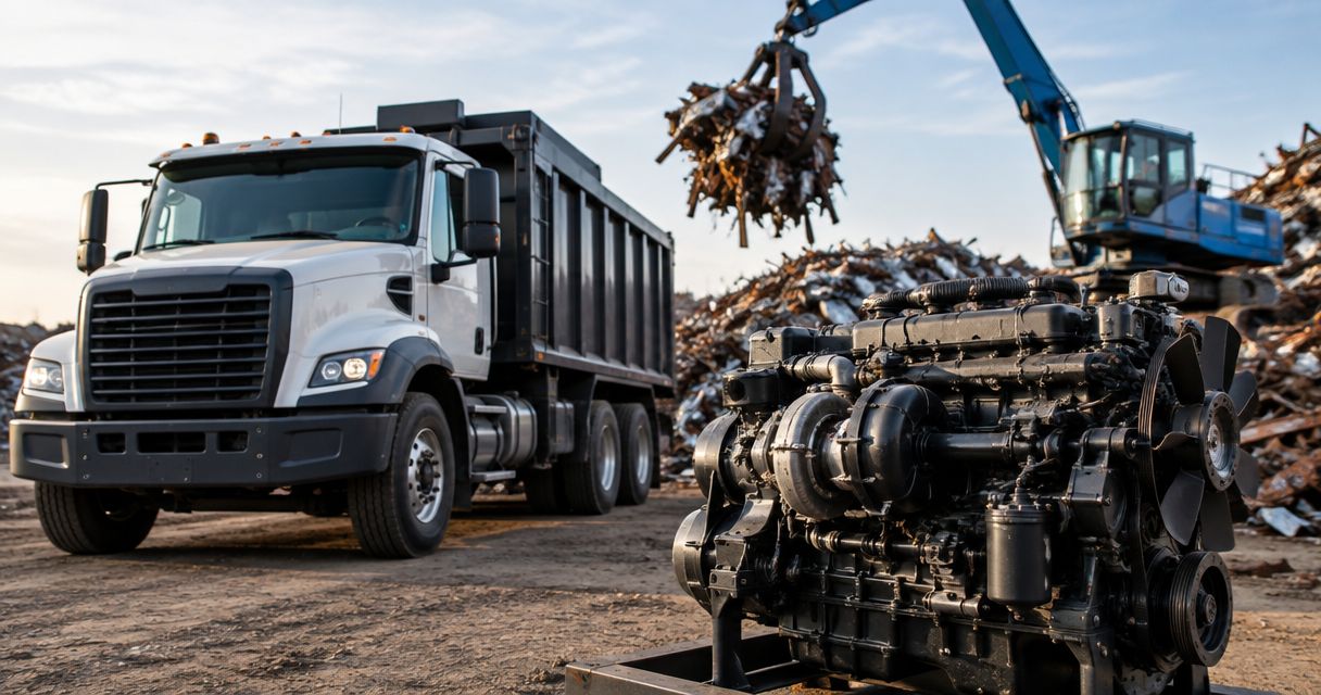 Diesel engines for scrap hauling fleets: complete 2026 guide - Nationwide Diesel Engine Sales