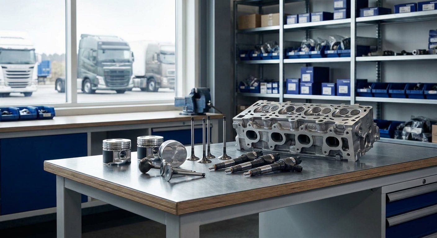 Volvo D13 Engine Parts for Regional Haul (2026 Guide) - Nationwide Diesel Engine Sales