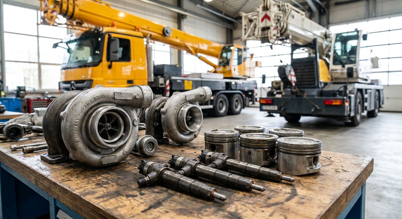 Diesel Engine Parts for Boom Trucks: 2026 Fleet Guide - Nationwide Diesel Engine Sales