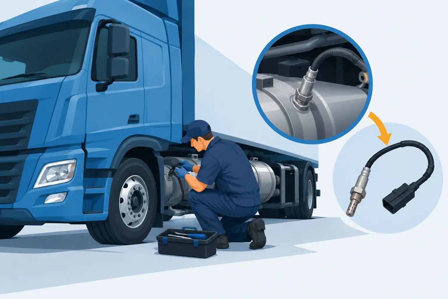 How to Replace DPF Sensor on a Heavy Truck - Nationwide Diesel Engine Sales