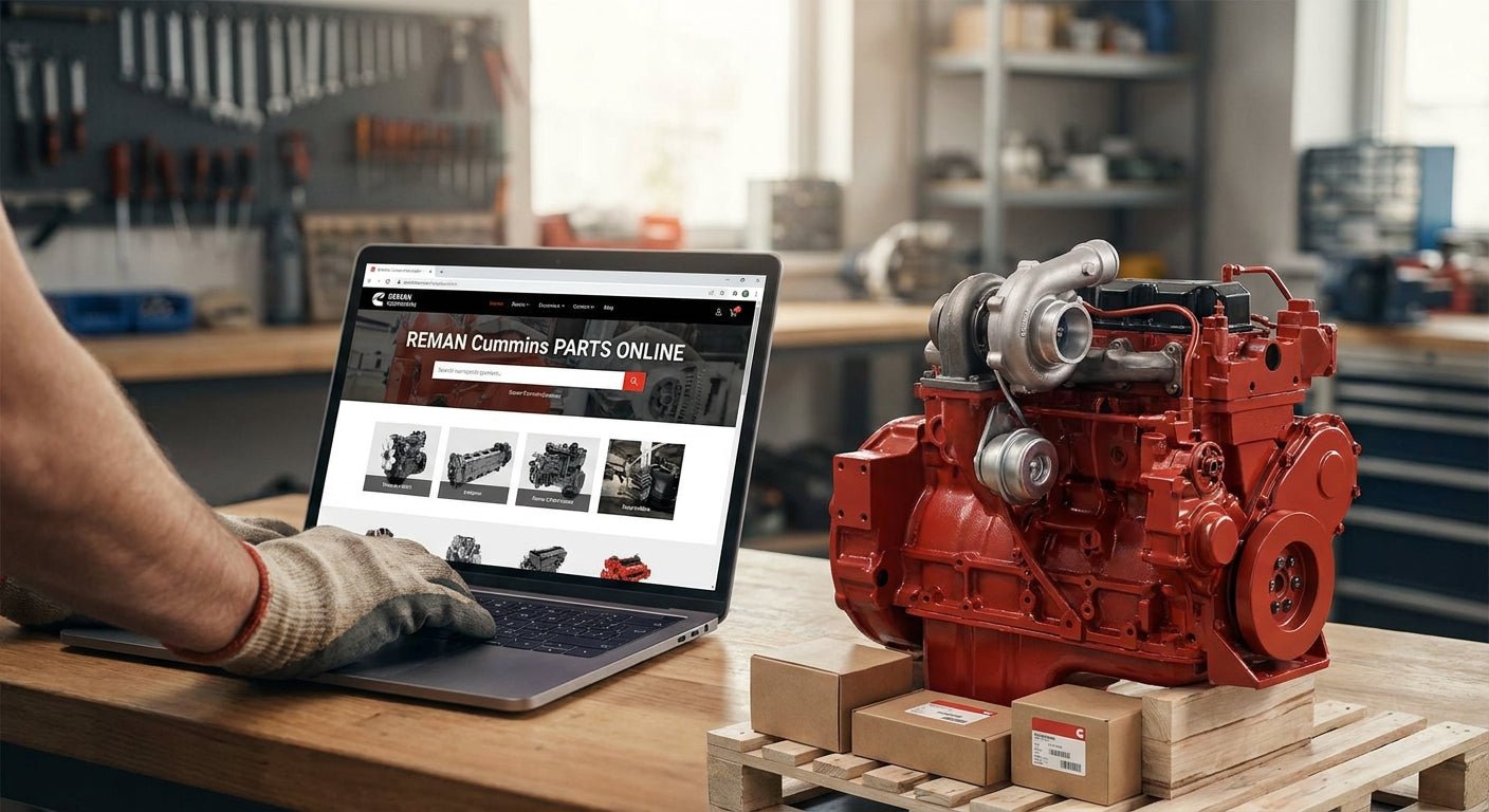 How to Buy Remanufactured Cummins Parts Online (2026) - Nationwide Diesel Engine Sales