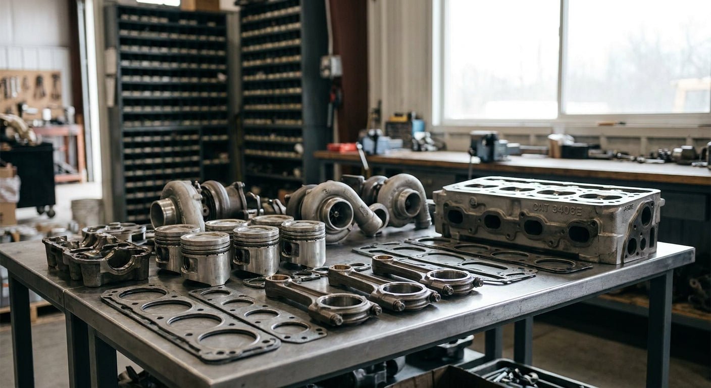 Cat 3406E Engine Parts for Fleet Rebuilds — 2026 Guide - Nationwide Diesel Engine Sales