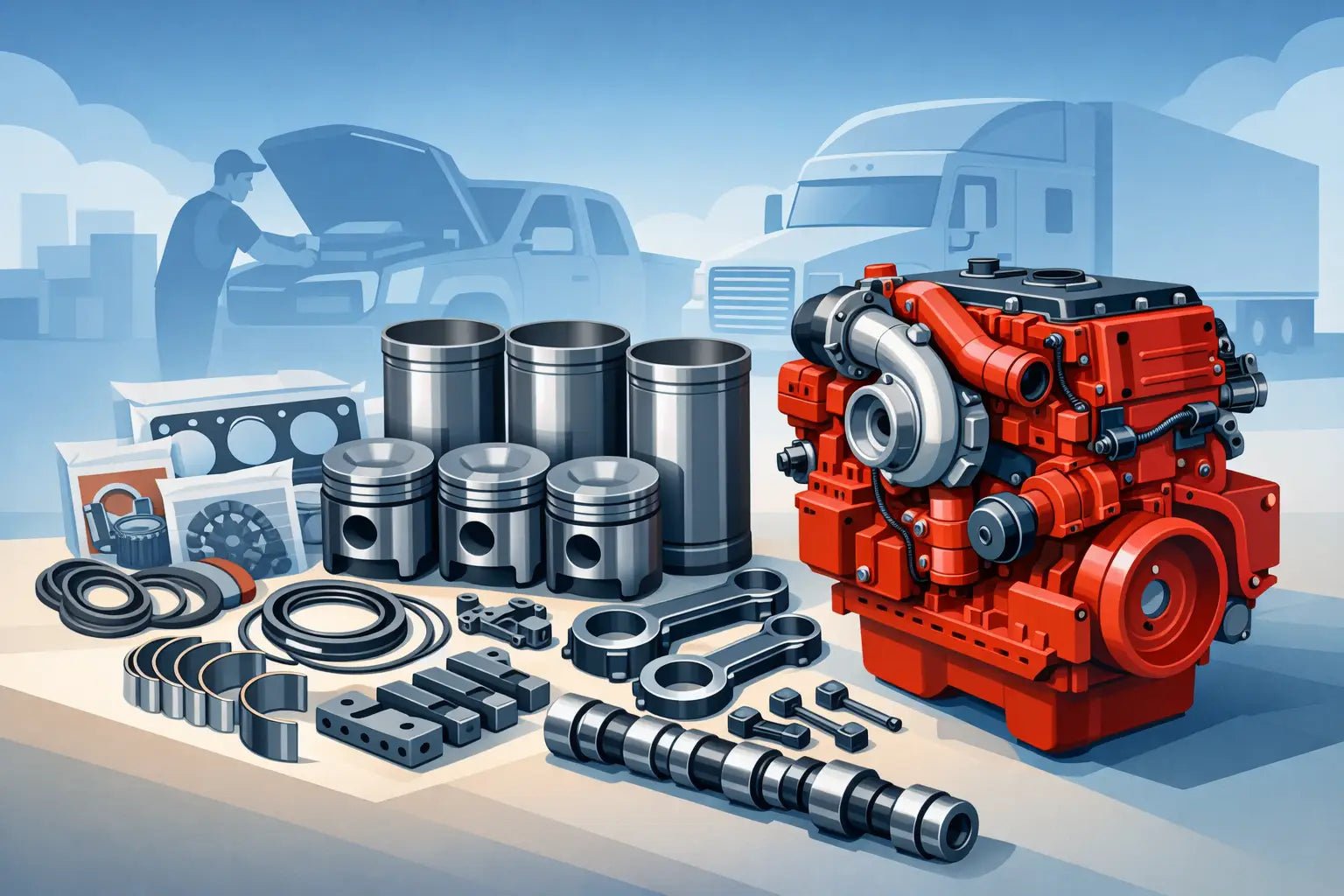 Cummins ISX Rebuild Kit Review for Real Repairs - Nationwide Diesel Engine Sales