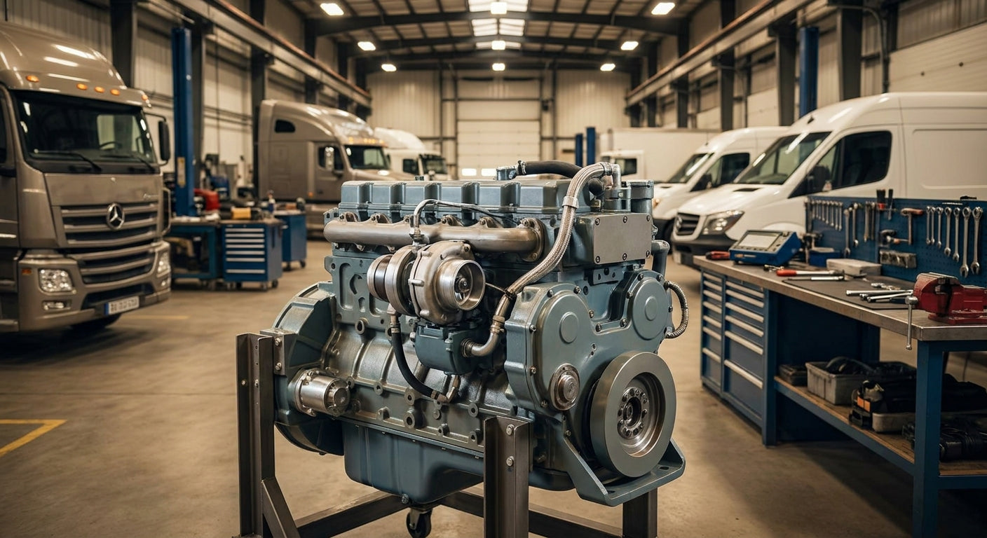 Best remanufactured diesel engines for fleet use
