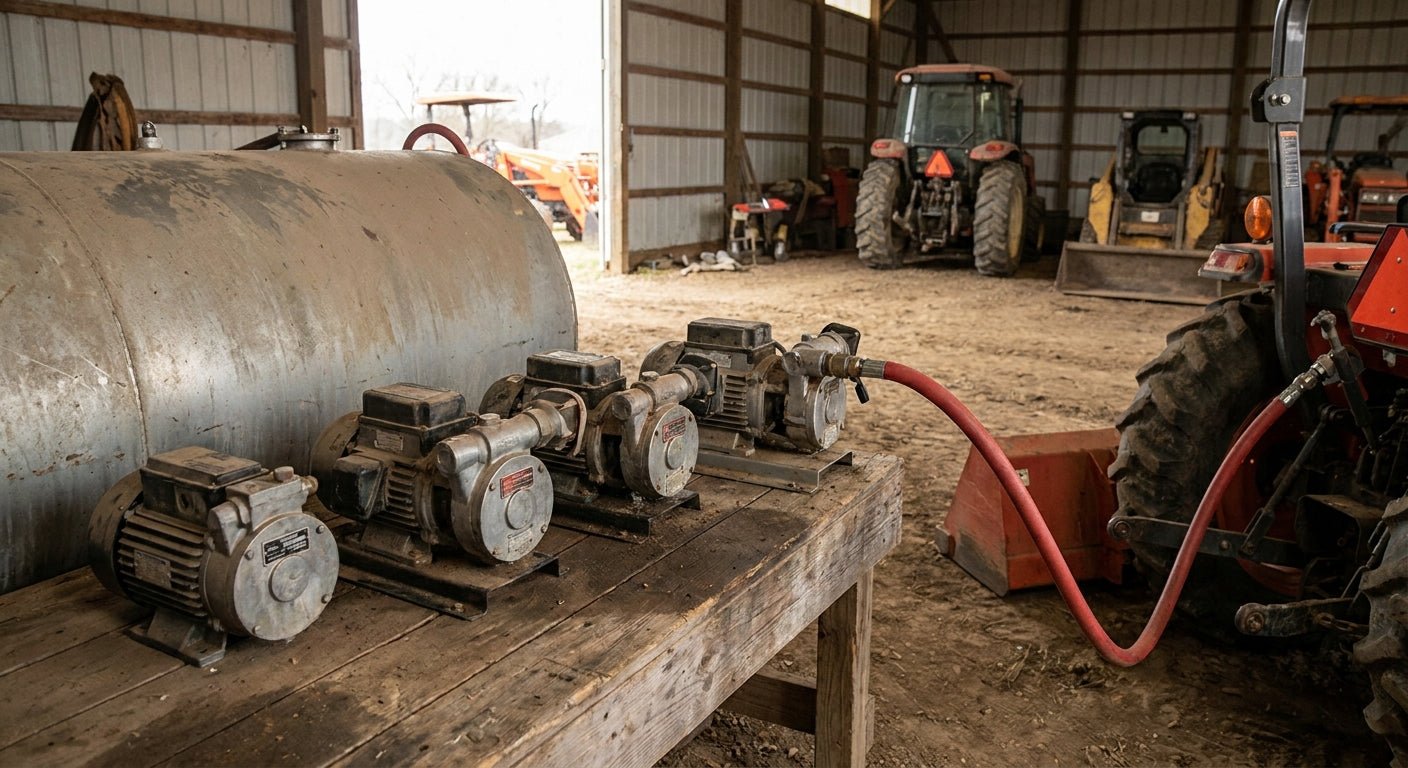 Best Diesel Fuel Transfer Pumps 2026: Farm & Jobsite Picks - Nationwide Diesel Engine Sales