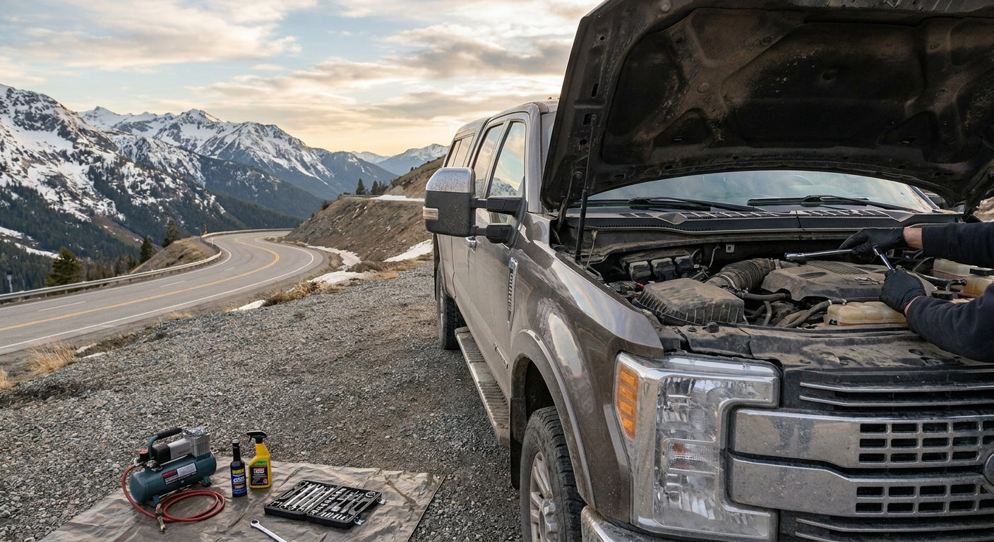 How to prep a diesel engine for high altitude mountain routes