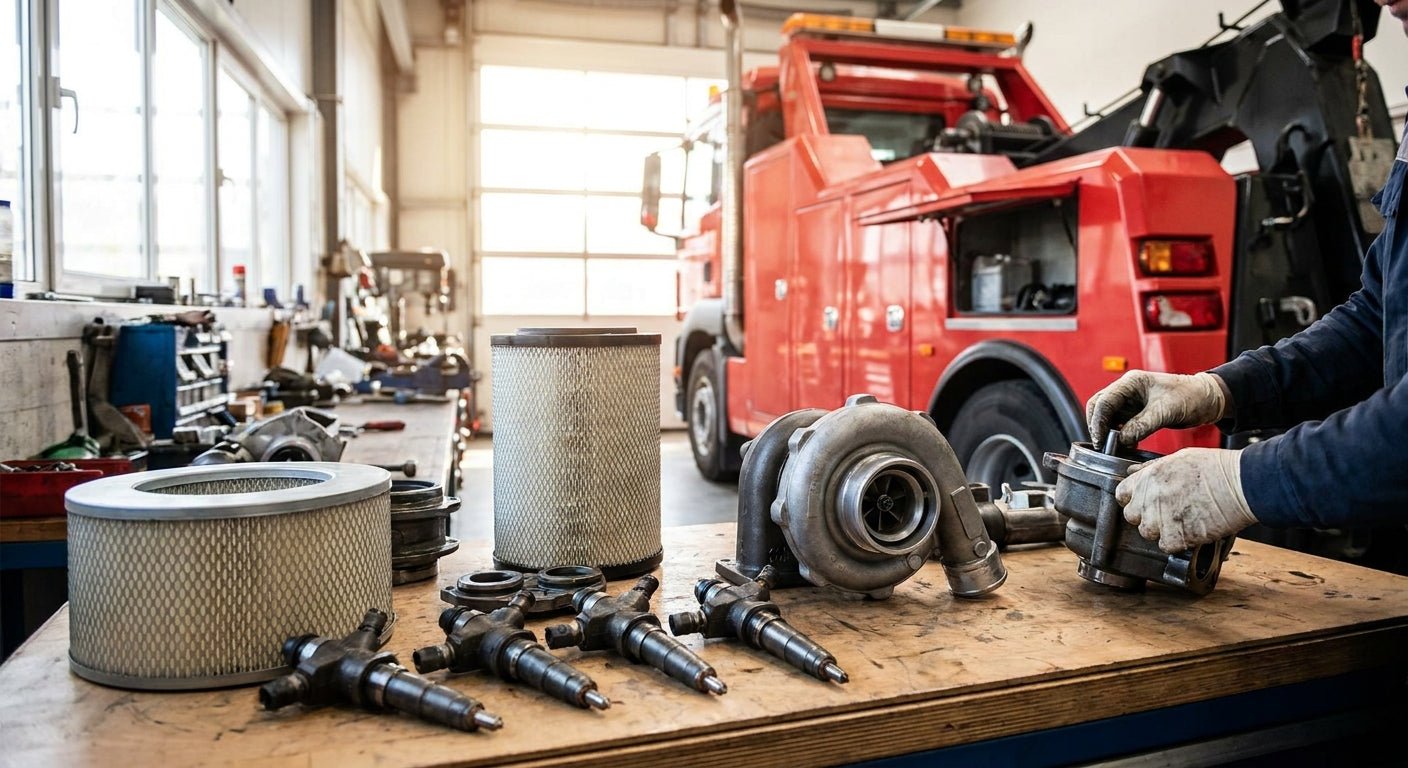 Diesel Truck Parts for Tow Trucks: 2026 Buying Guide - Nationwide Diesel Engine Sales