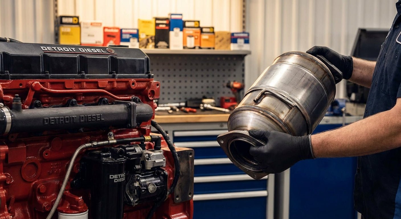 Best DPF Filters for Detroit Diesel Trucks (2026) - Nationwide Diesel Engine Sales