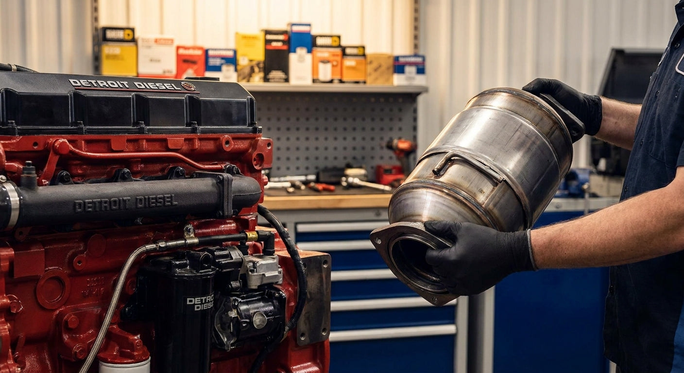 Best DPF filters for Detroit Diesel trucks