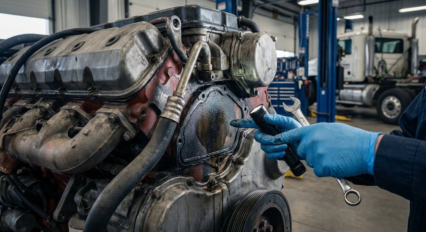Mack MP8 Oil Leak: How to Troubleshoot It in 2026 - Nationwide Diesel Engine Sales