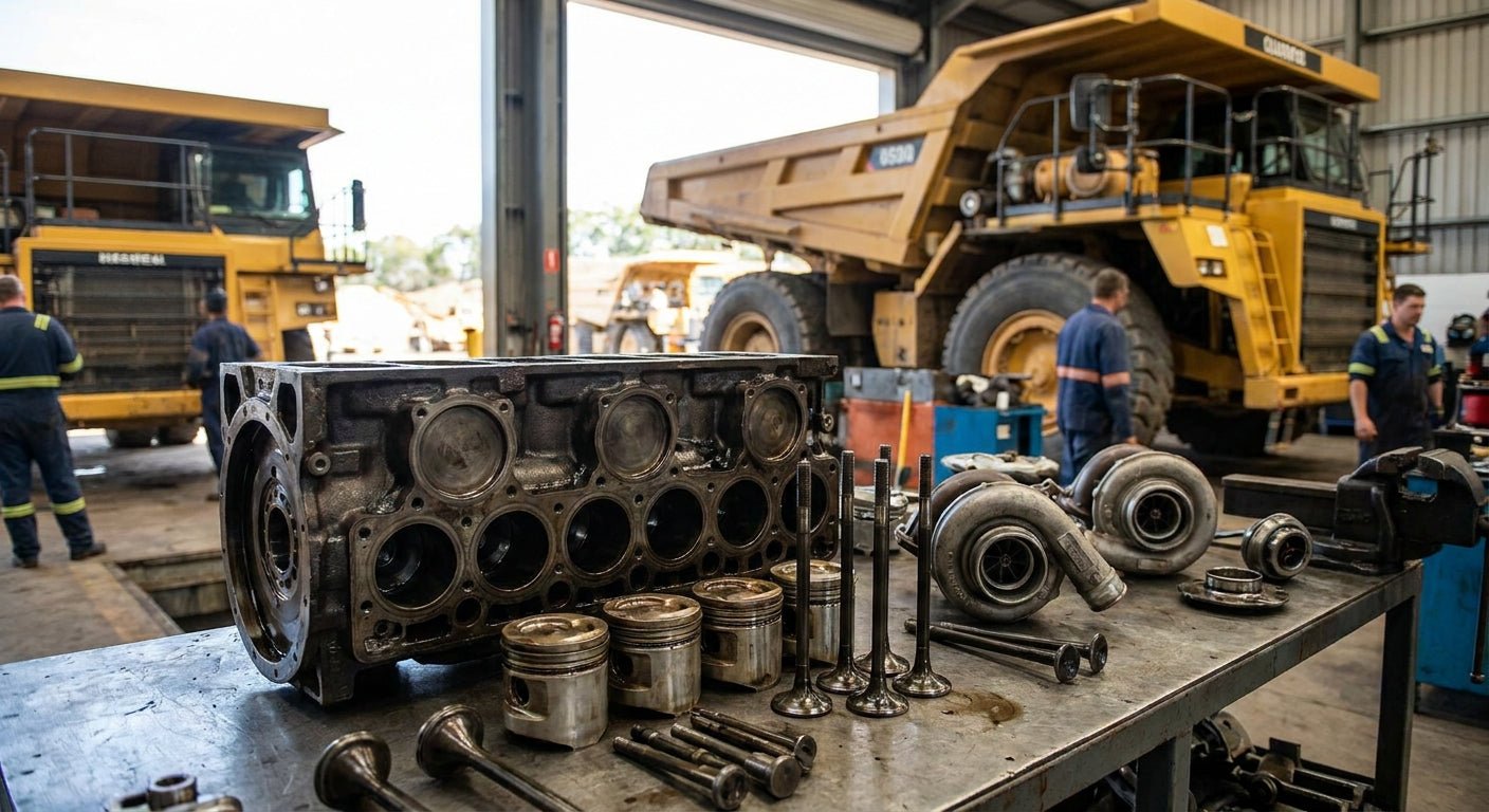 Diesel Engine Parts for Quarry Hauling Fleets: 2026 Guide - Nationwide Diesel Engine Sales