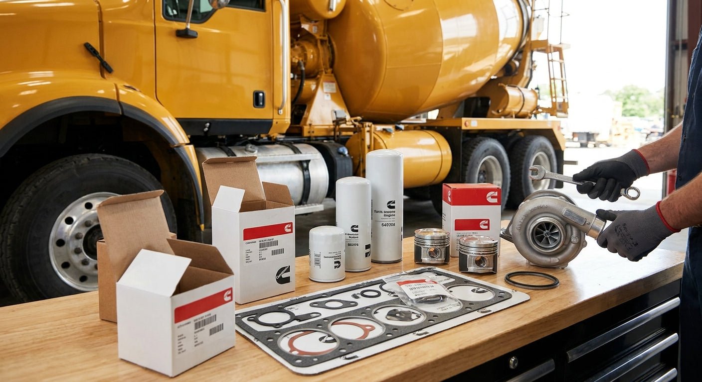 Cummins Engine Parts for Cement Mixers: 2026 Buying Guide - Nationwide Diesel Engine Sales