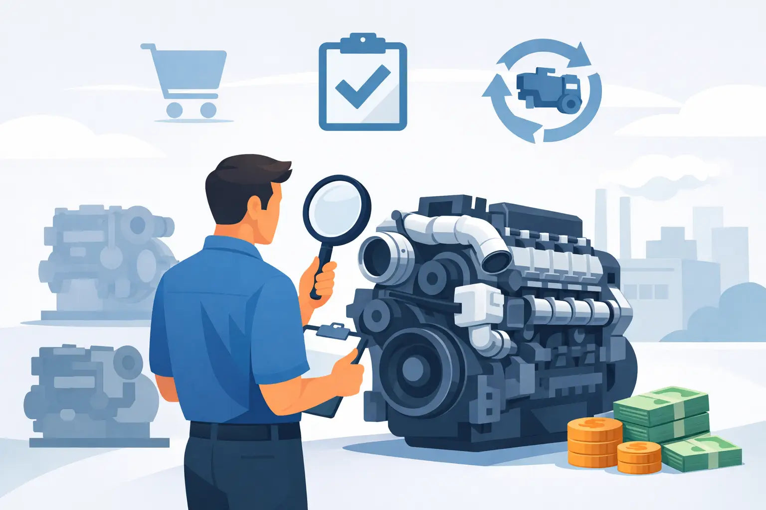 How to Buy the Right Replacement Diesel Engine