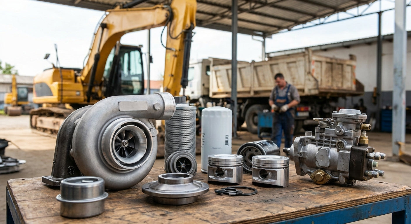 Best diesel truck parts for construction equipment operators