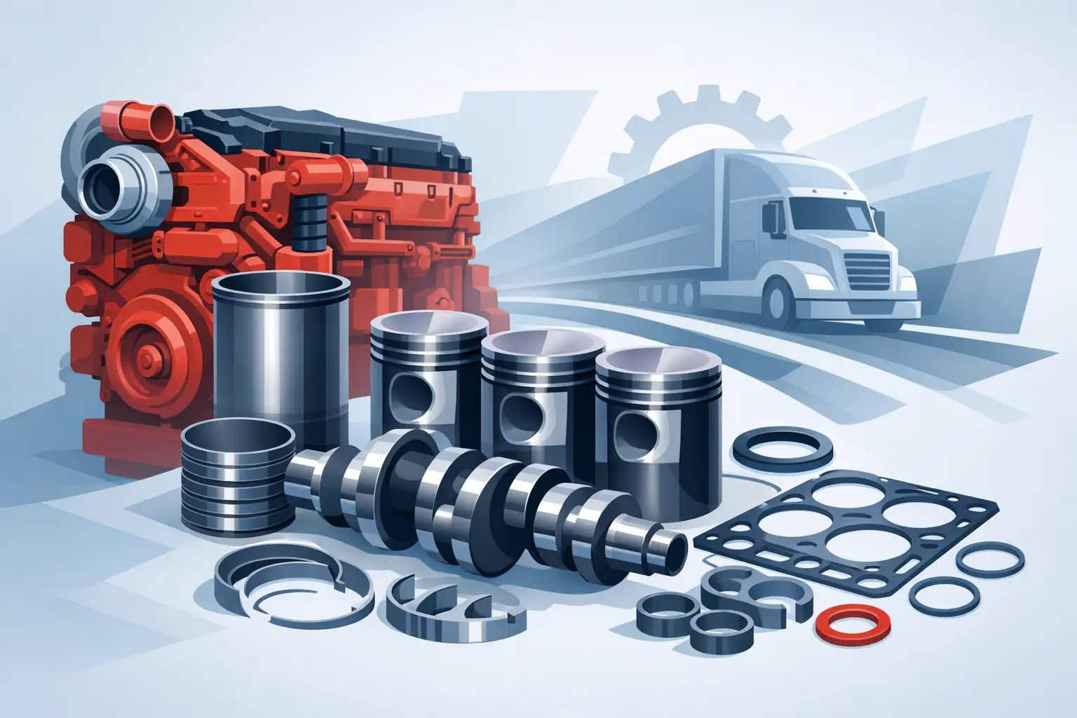 Inframe Overhaul Kit Cummins ISX Guide - Nationwide Diesel Engine Sales