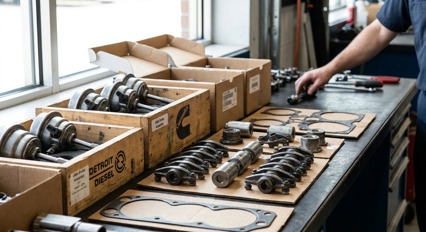 Jake Brake Parts for Cummins & Detroit: 2026 Verdicts - Nationwide Diesel Engine Sales