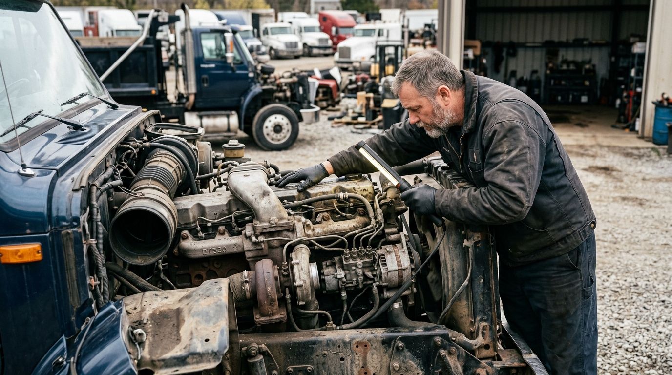 Inspect a Used International DT530 Engine: 2026 Checklist - Nationwide Diesel Engine Sales