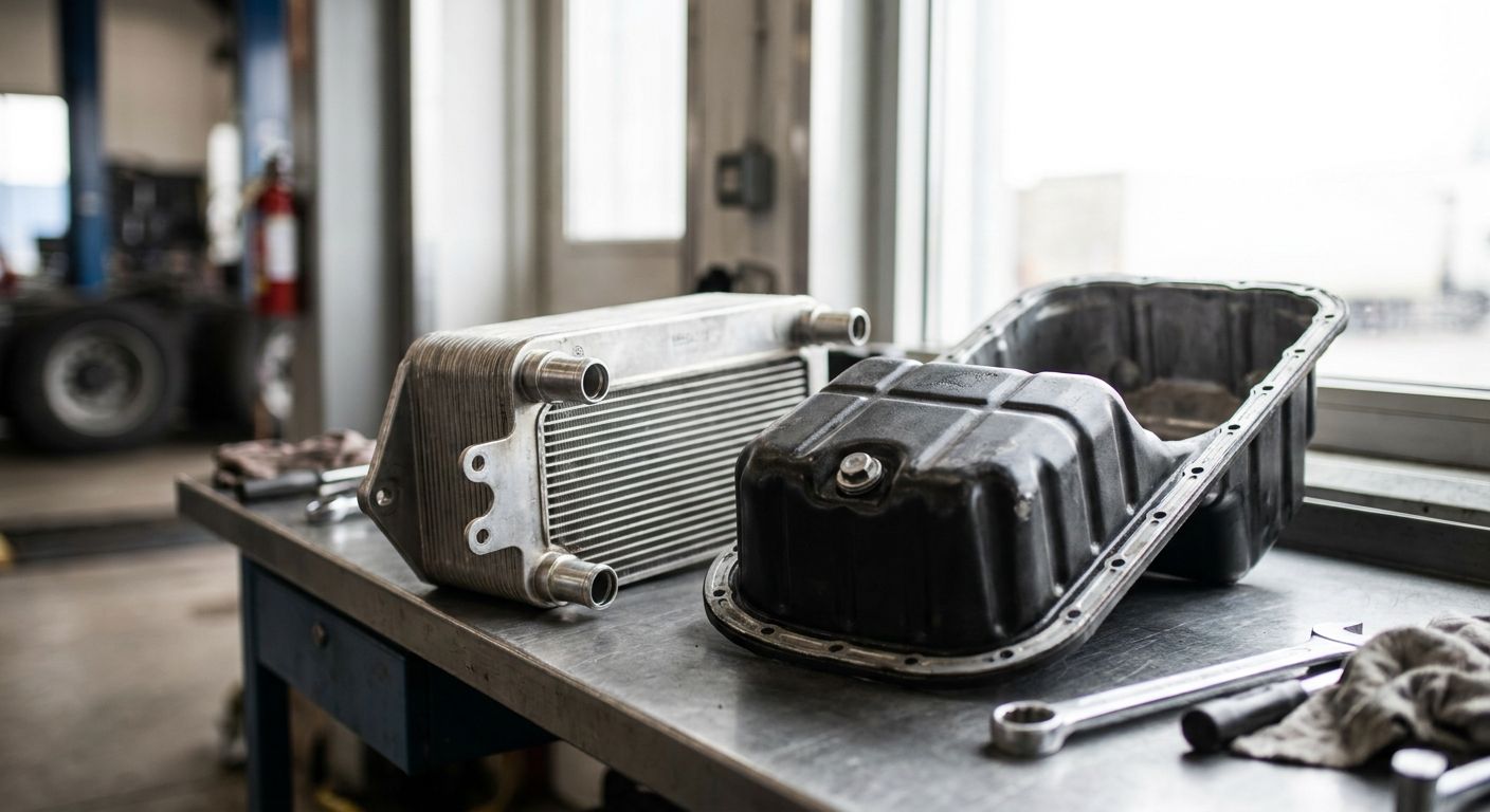 Diesel Engine Oil Coolers and Oil Pans for Fleets 2026 - Nationwide Diesel Engine Sales