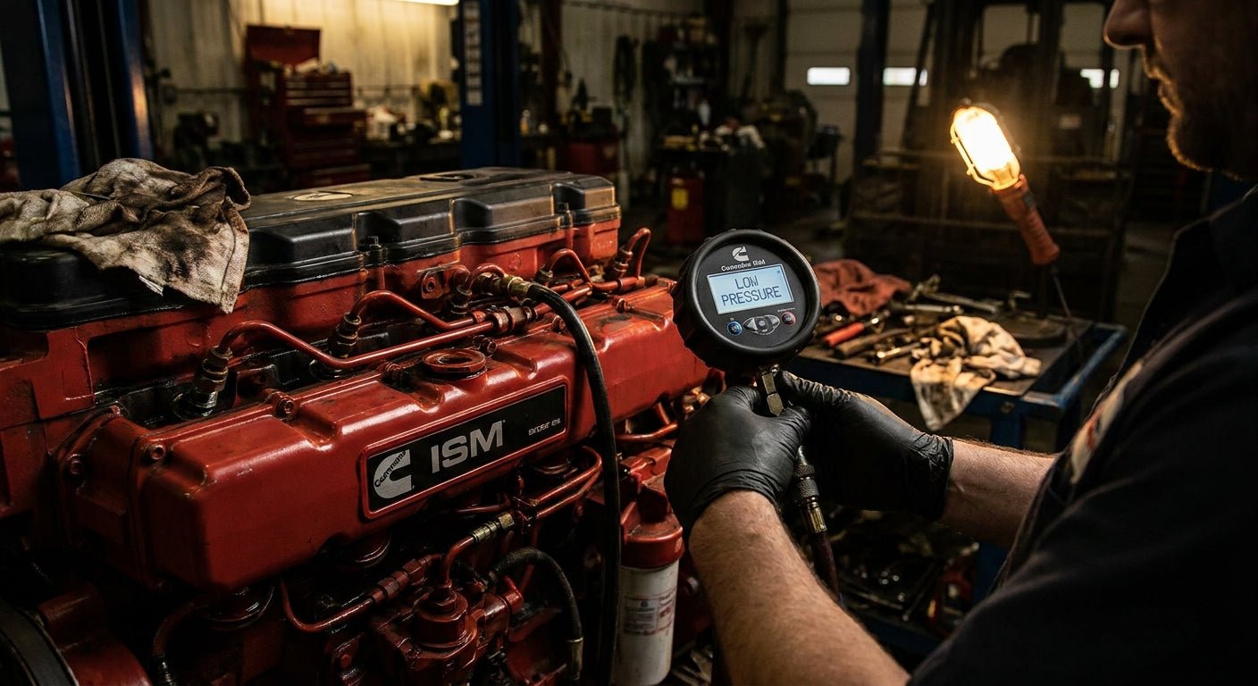 Cummins ISM Oil Pressure Diagnosis 2026: Step-by-Step Fix - Nationwide Diesel Engine Sales