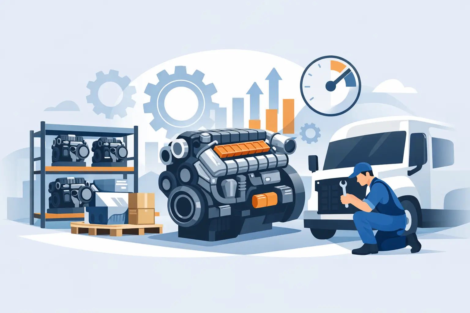 Downtime Reduction With Stocked Diesel Engines - Nationwide Diesel Engine Sales