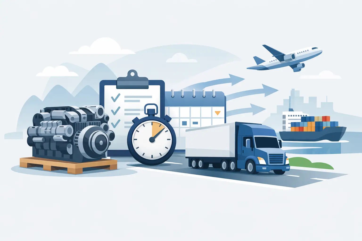 How to Order Diesel Engine Freight Without Delays - Nationwide Diesel Engine Sales