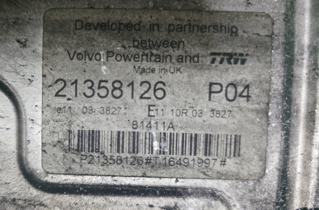 USED VOLVO D13  ECM ECU PART#21358126 DIESEL ENGINE COMPUTER MODULE