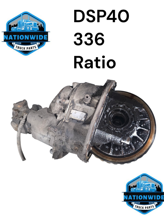 Eaton DSP40 Front Differential Carrier 3.36 Ratio