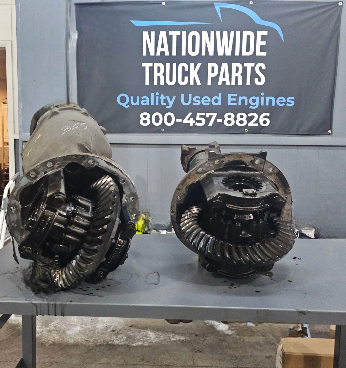 Meritor-Rockwell MT40-14X Rear Rear differential 3.55 Ratio