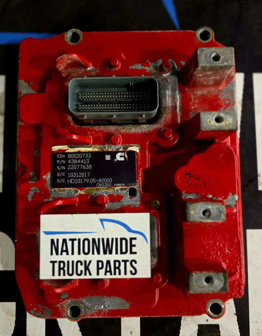 INTERNATIONAL LT625 CUMMINS ISX15 ECM ENGINE COMPUTER MODULE 4384413 CPL 4342
