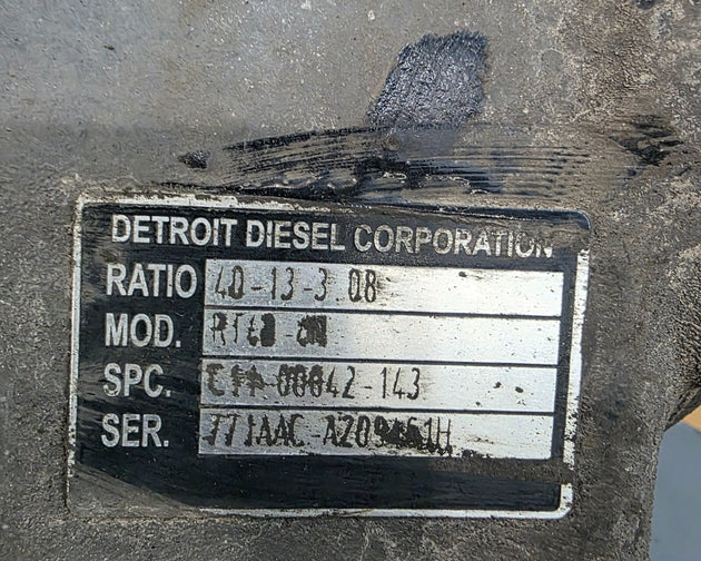 DETROIT ALLIANCE RT40-4N Differential Assembly (Front Rear) 3.08 Ratio