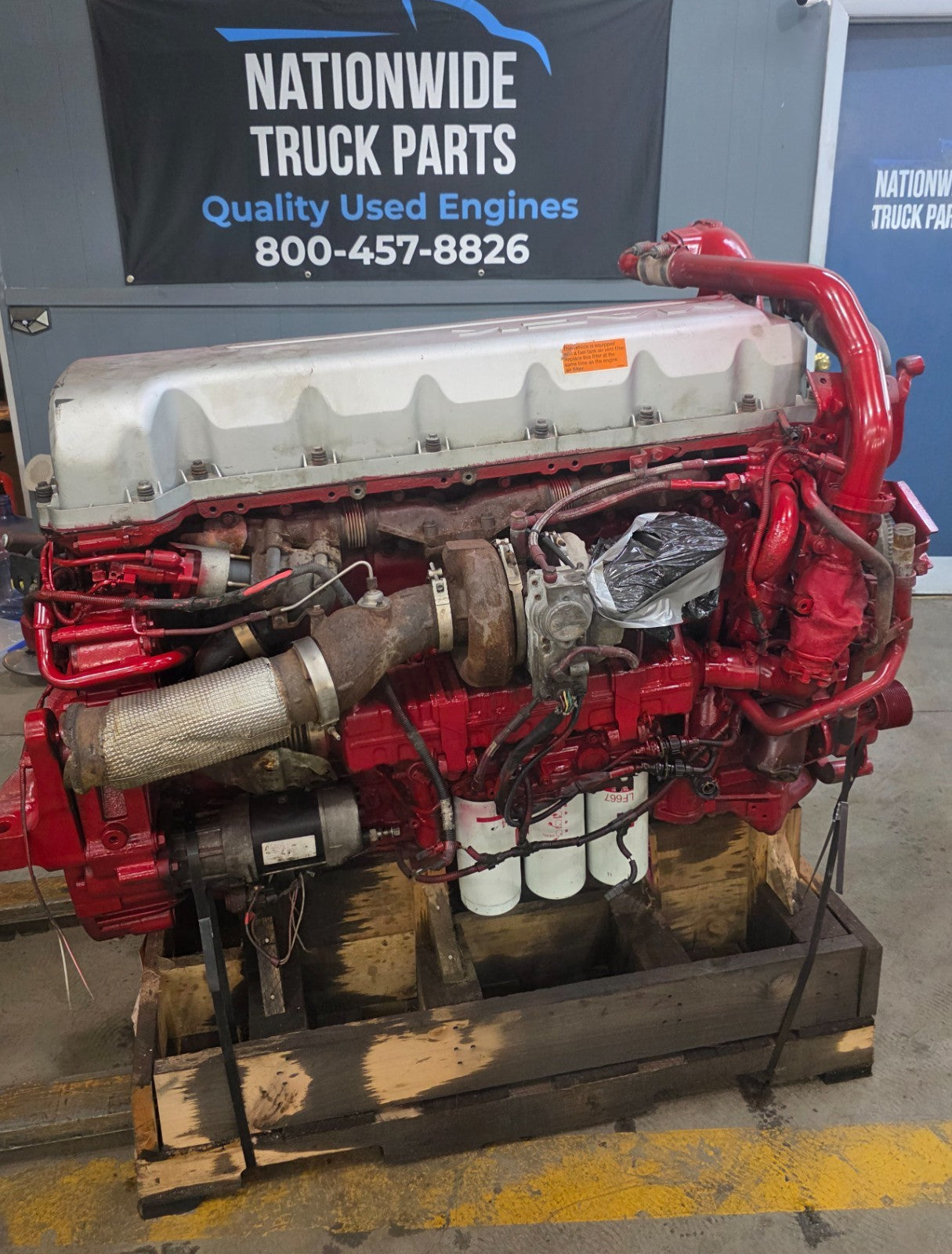 2013 MACK MP8 445 ENGINE ASSEMBLY
