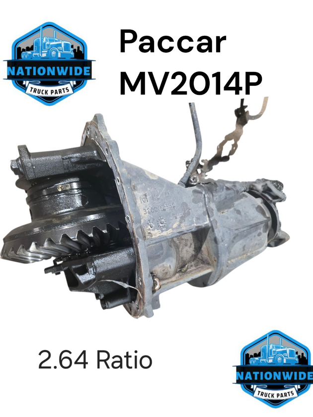 PACCAR MV2014P RATIO 2.64 DIFFERENTIAL FRONT REAR INSPECTED