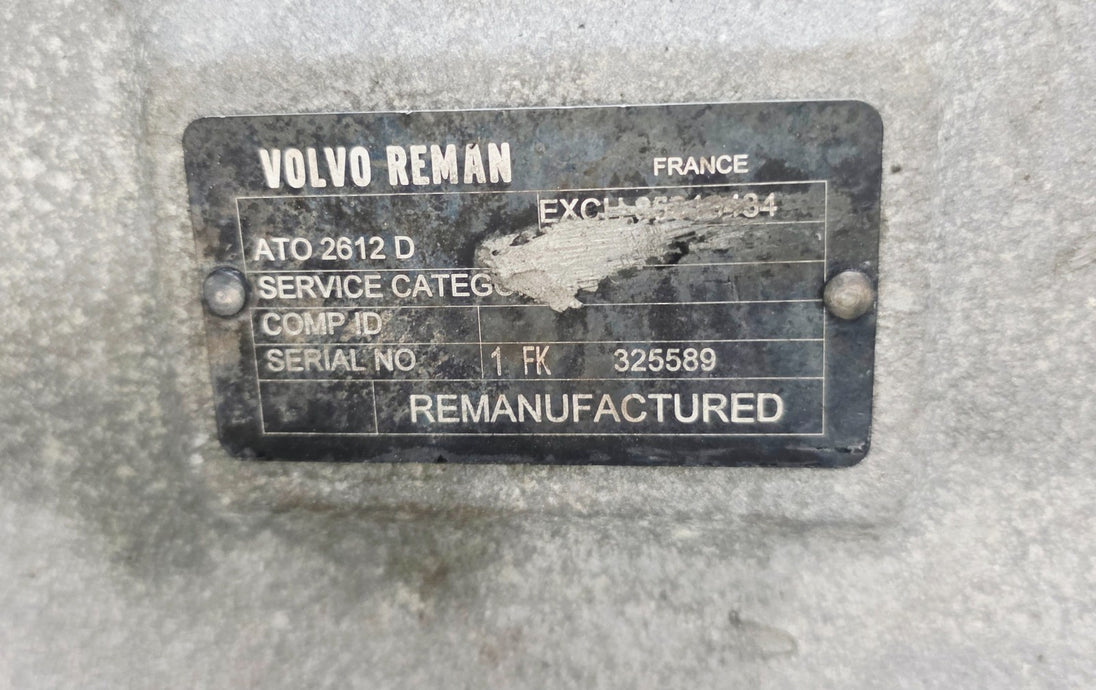 2016 Volvo ATO2612D I-Shift Transmission Automatic VNL