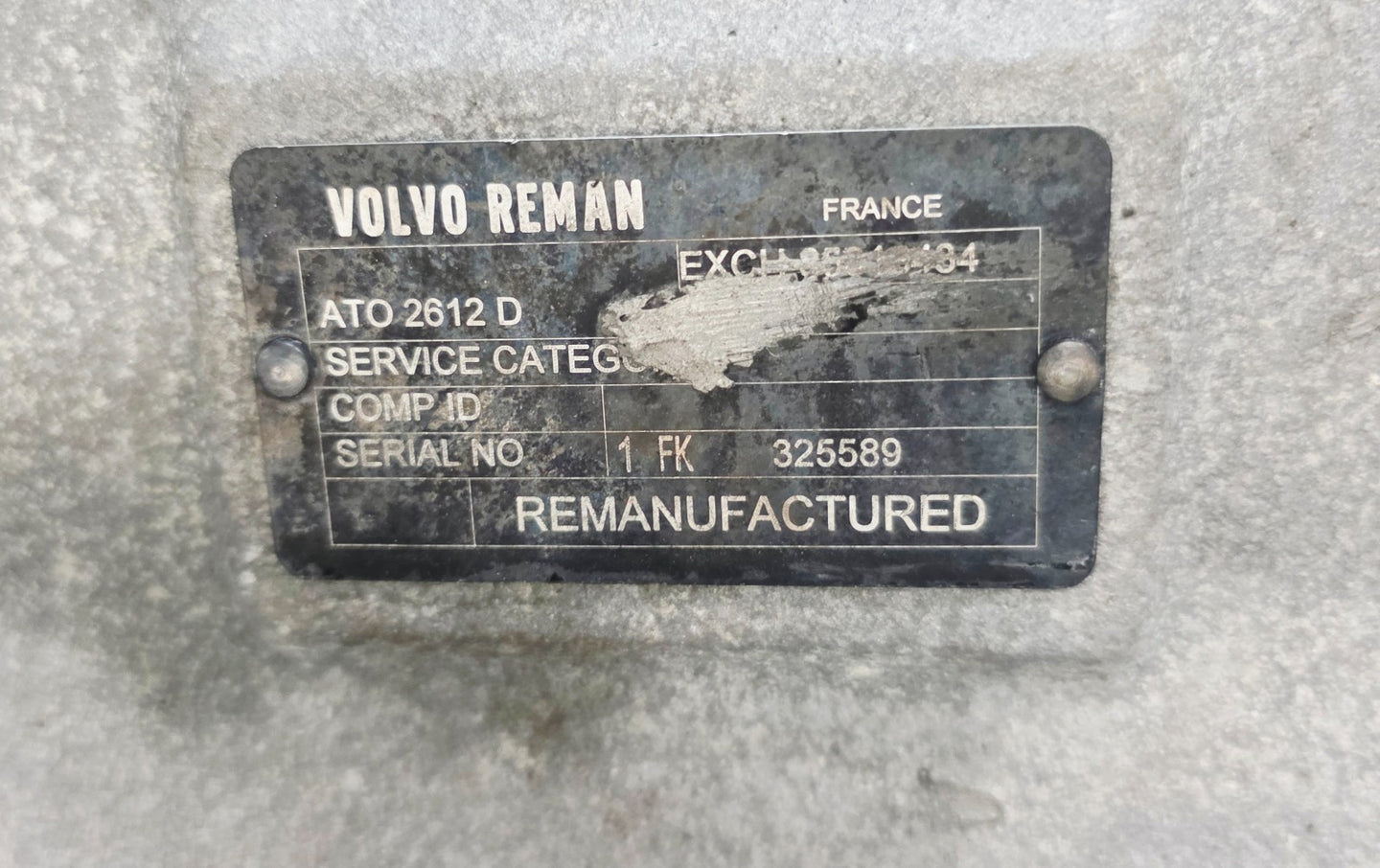 2016 Volvo ATO2612D I-Shift Transmission Automatic VNL