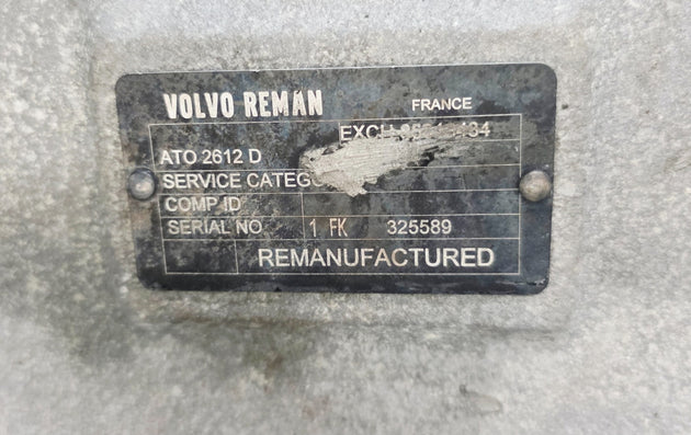 2016 Volvo ATO2612D I-Shift Transmission Automatic VNL