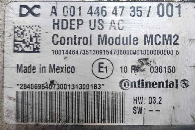 OEM Detroit DD13 COMPUTER MODULE, ECM, ECU R  A0014464735