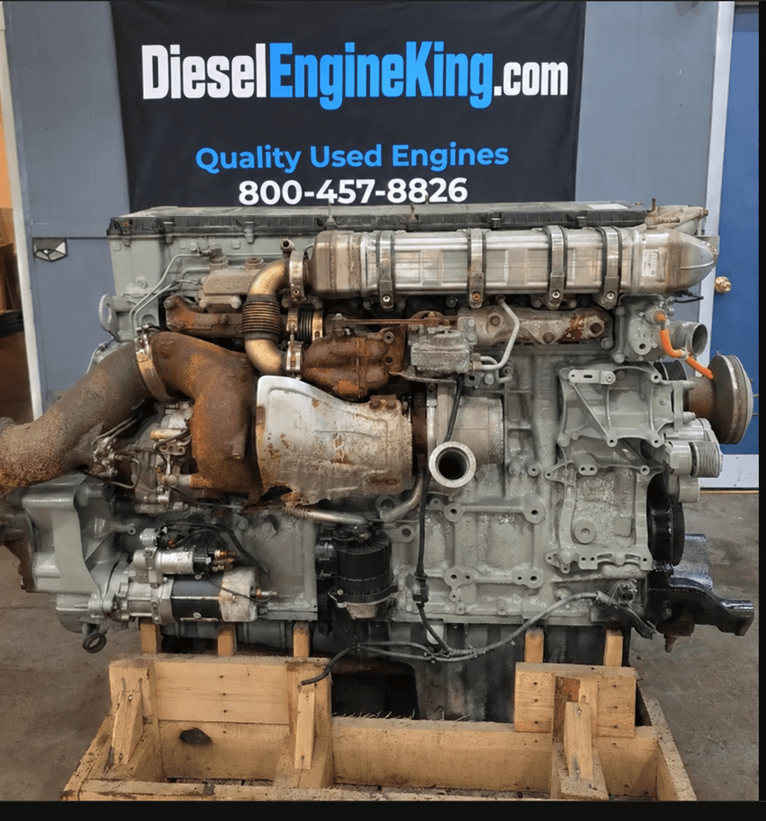 2012 Detroit DD15 Engine Assembly 472903S Good Running Engine - Nationwide Diesel Engine Sales
