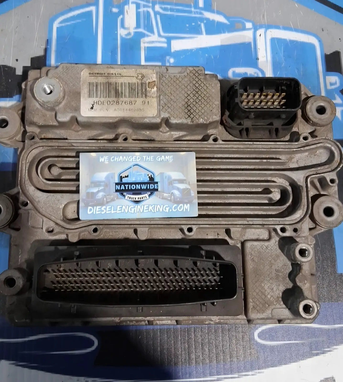 USED DETROIT DD15 ECM ECU PART#A0014462835/002 ENGINE COMPUTER - Nationwide Diesel Engine Sales
