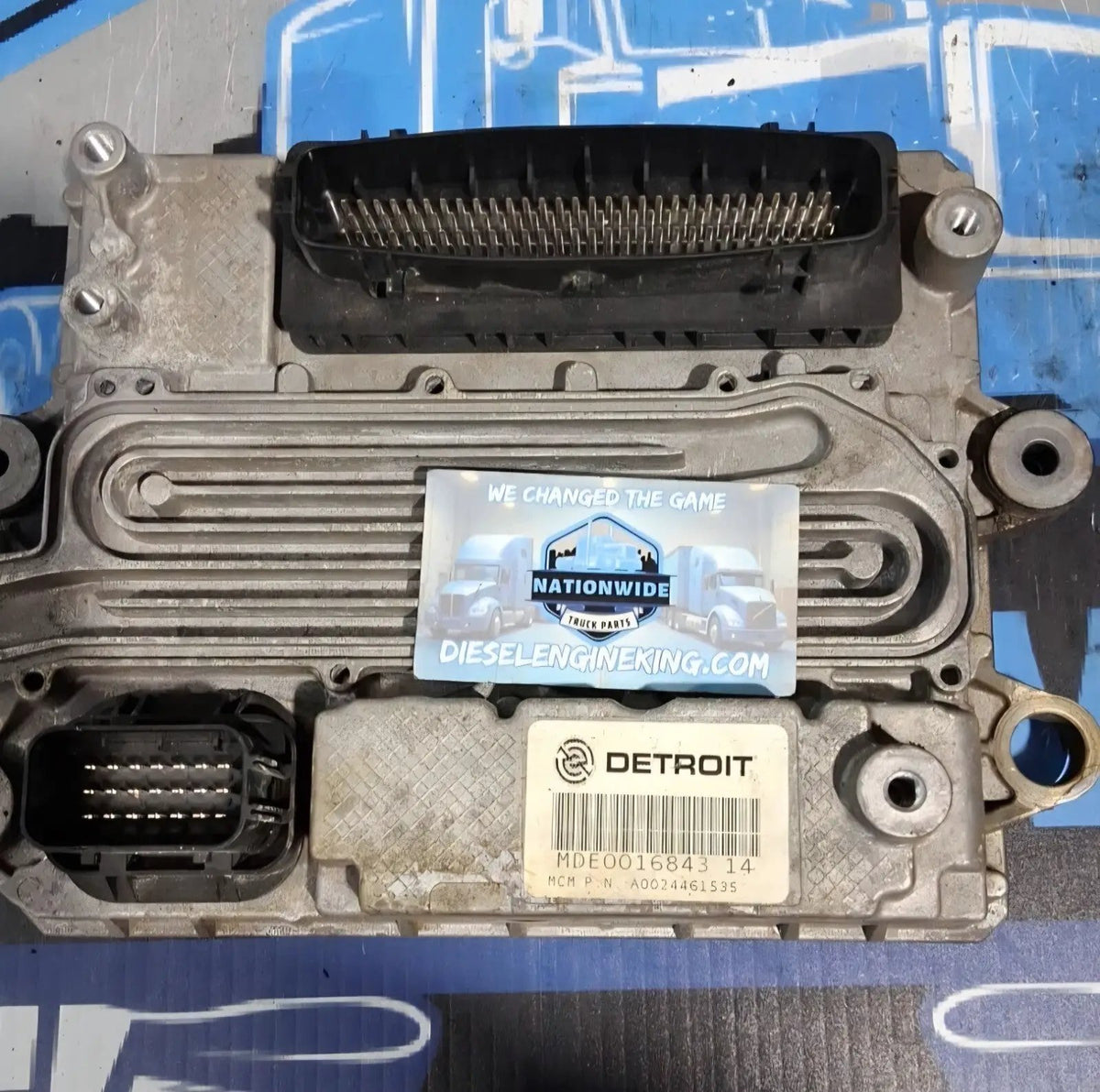 Detroit DD5 Diesel Engine Control Module ECM ECU A0024461535 - Nationwide Diesel Engine Sales