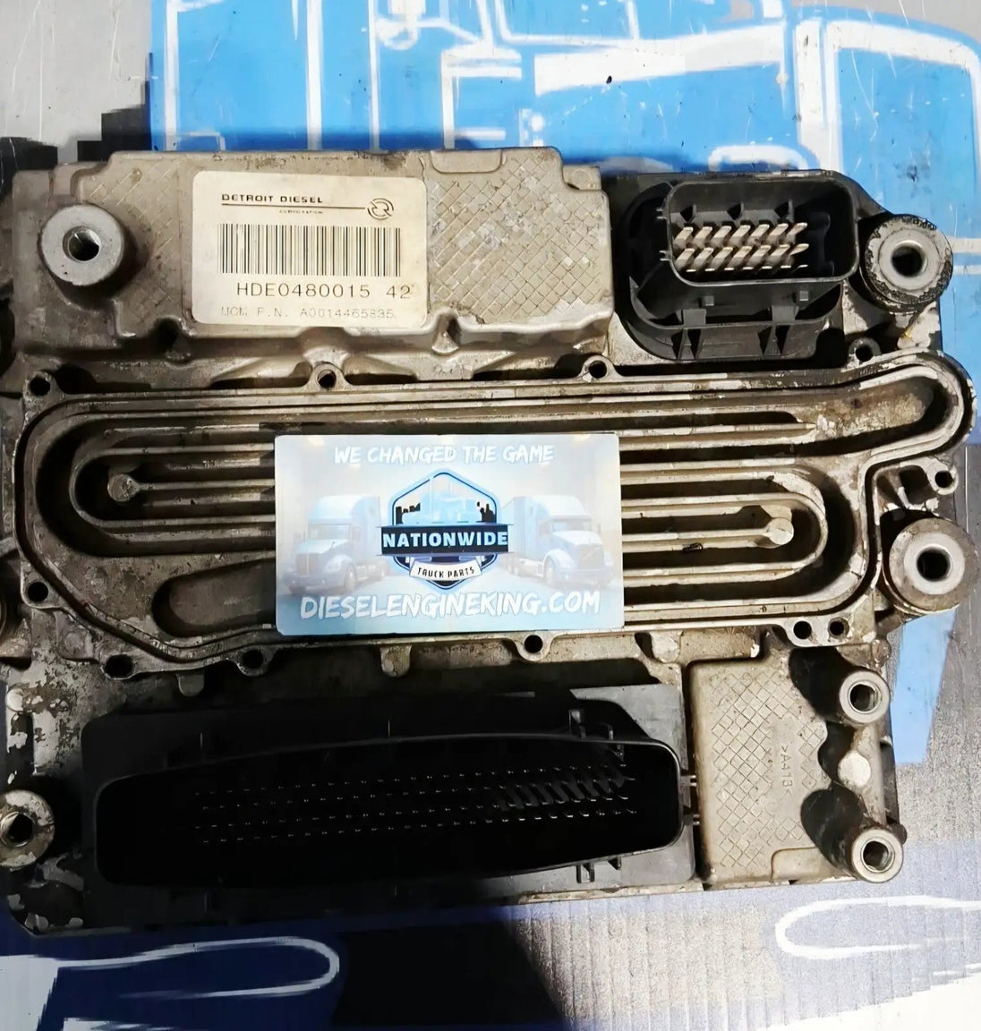 A 001 446 58 35 Detroit DD15 Engine ECM ECU MCM - Nationwide Diesel Engine Sales